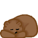 Zzz Bear emoji