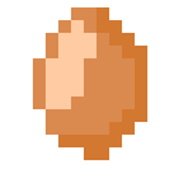 Pixeated Egg emoji