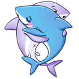 Huggingsharks emoji