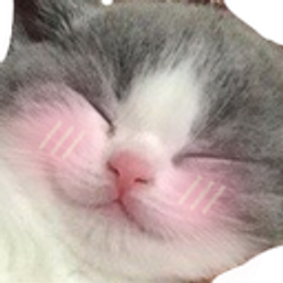 Catsmileblush emoji
