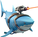 Shark Laser emoji