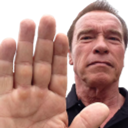 Arnoldstop emoji