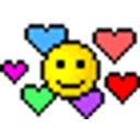 Rainbow Hearts emoji