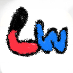 Fluffy Red Lw Letters emoji