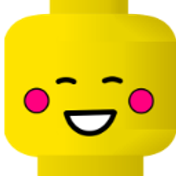 Lego Blush emoji