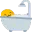Blob Bath emoji