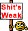 Shits Weak emoji