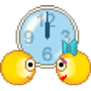 New Year Kiss emoji