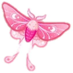 Pinkmoth emoji