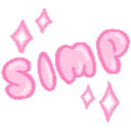 Simp Pink emoji