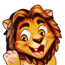 Happy Lion Smile emoji