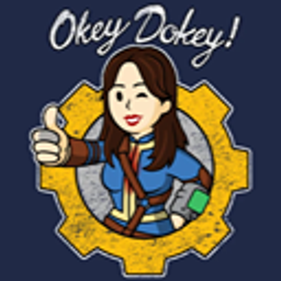 Fallout Vault Girl Okey Dokey emoji