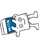 Horizontal Milk Dancing emoji