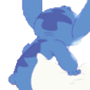 Stitch Scared emoji