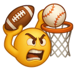 Grand Slam Dunk emoji
