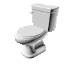 Spinning Toilet emoji