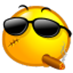 Cigar Cool emoji