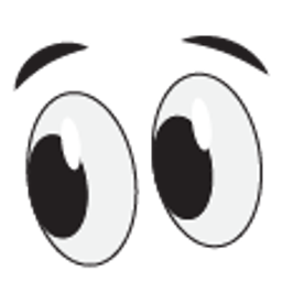 Eyes Yikes emoji