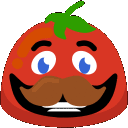 Tomato Mustache emoji