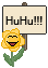 Huhu Flower emoji