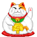 Fat Luckycat emoji