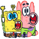 Spongebob Patrick Shout emoji