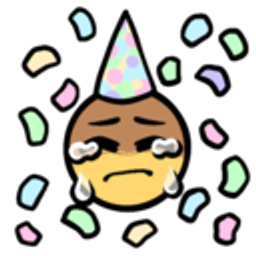 Celebratesad emoji