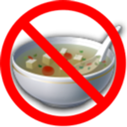 No Soup For You emoji