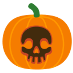 Skull Pumpkin emoji