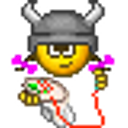 Embroidery Viking emoji