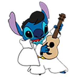 Elvis Stitch emoji