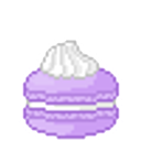 Macaron Purple emoji
