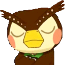 Blathers Nod emoji