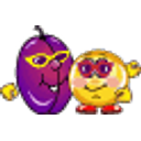 Hug Grape emoji