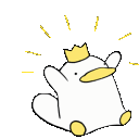 Duck Crown Victory emoji