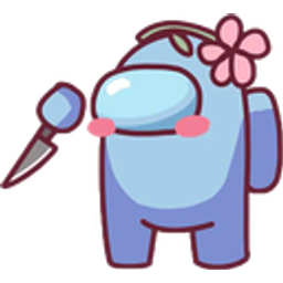 Amongusflower emoji