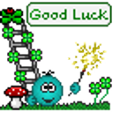 Goodluck Boy emoji