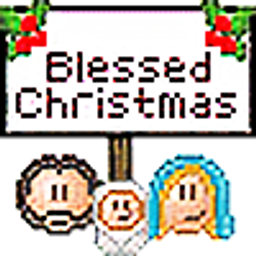 Blessed Christmas emoji