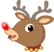Rudolph The Reindeer emoji