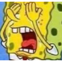 Spongecry emoji