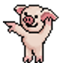 Dancepig emoji