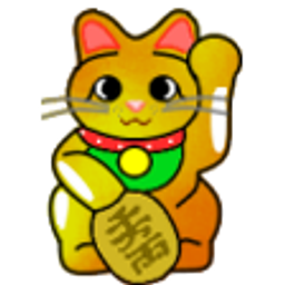 Lucky Cat Gold emoji
