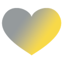 Heart Pantone 2021 Ultigrey Illuminat emoji