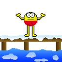 Diving Frozen Water emoji