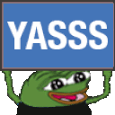 Peepo Yasss emoji