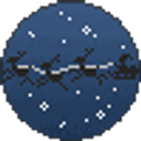 Santasky emoji