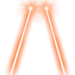 Orange Laser emoji
