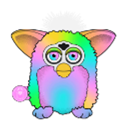 Furbrainbow emoji