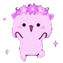 Kitty Purple E emoji