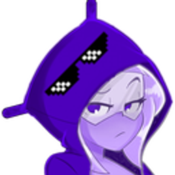Purple Hood Thuglife emoji